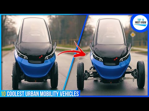 10 Coolest Urban Mobility Vehicles