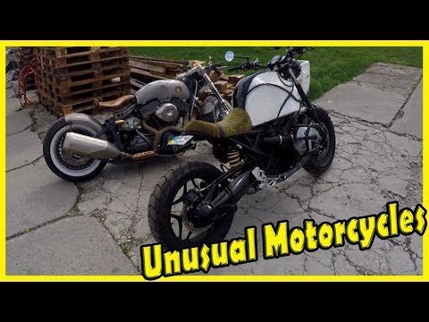 Strange and Unusual Looking Motorcycles BMW. Crazy and Bizarre Design Motorbikes 2018