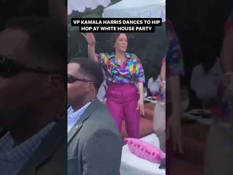 Kamala Harris’ Viral Dance Video At White House Party #shorts