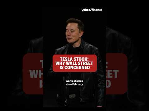 Tesla stock: Why Wall Street is concerned #shorts